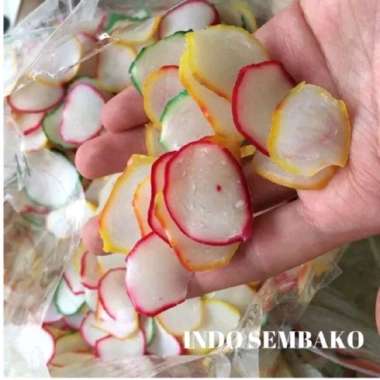 kerupuk Bawang prima 1kg / Kerupuk warna warni bawang prima 1kg