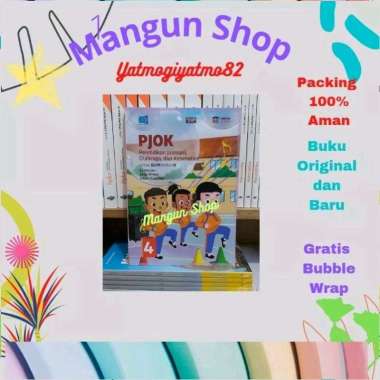 Buku PJOK Kelas 4 SD Kurikulum Merdeka Grafindo