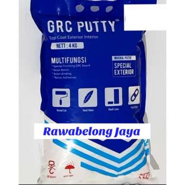 GRC PUTTY TOP COAT 4 KG / COMPOUND DEMPUL