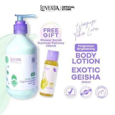 Lovenda Body Lotion Brightening Exotic Geisha - Fragrance Body Lotion