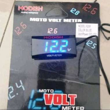 Voltmeter Digital Aki Motor-Mobil Universal Voltmeter 3 in 1