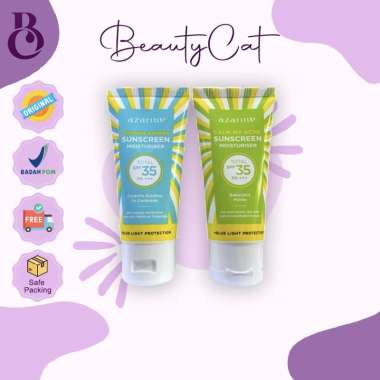 Azarine Sunscreen Moisturiser Cicamide Barrier Calm My Acne CALM MY ACNE