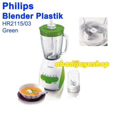 Blender Plastik - Philips Hr 2115 Promo (Green/Hijau)