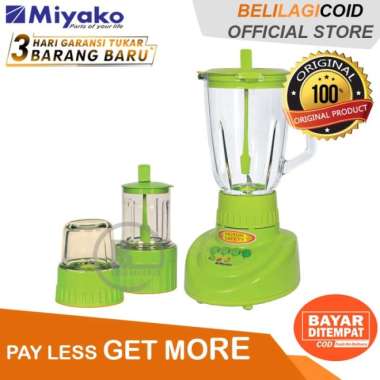 Miyako Blender Kaca Bl 152Gf / Bl 152 Gf - [3In1] - Hijau