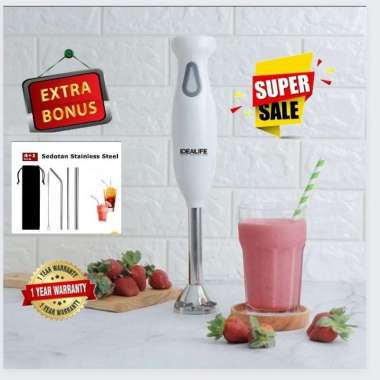 Hand Blender Single Speed (Il-214) Blender Tangan | Idealife