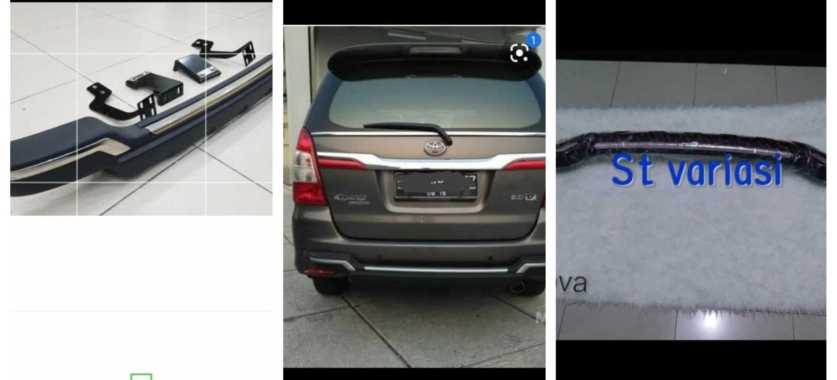 Pengaman Bumper Belakang Innova 2008-2015