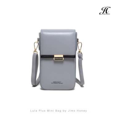 ZS Jims Honey Lula Bag Plus - Phone Bag - Sling Bag - Tas Selempang Wanit - GREEN GREY