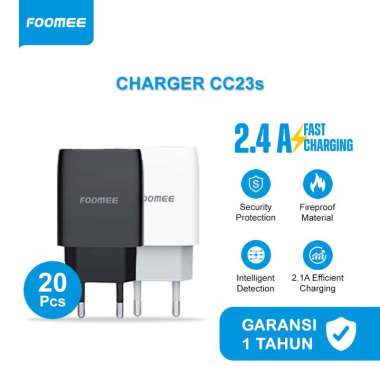 FOOMEE CC23 chargers 5v2.4A & FOOMEE CC23s CHARGER 5V 2.4A（20PCS)