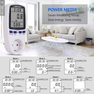 Pengukur listrik Kwh digital power meter volt ampere watt meter
