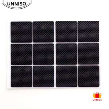 UNNISO - Kaki Meja / Anti Slip Karet Kaki Kursi A.12 Kotak