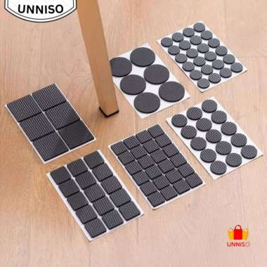 UNNISO - Kaki Meja / Anti Slip Karet Kaki Kursi B.12 Bulat