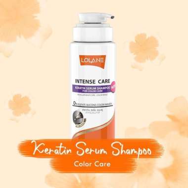 Lolane Intense Care Keratin Serum Shampoo For Color Care 400ml