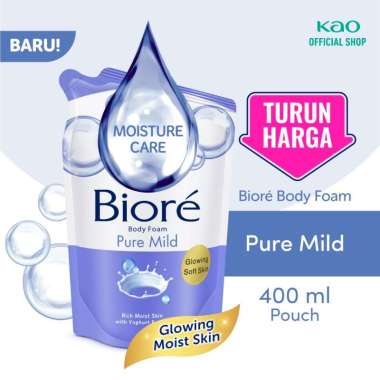 Promo Harga Biore Body Foam Beauty Pure Mild 450 ml - Blibli