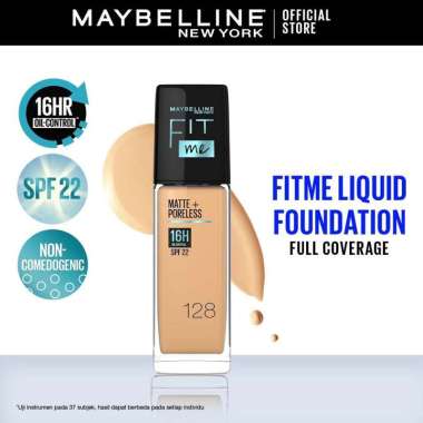 Maybelline Fit Me! Matte + Poreless Liquid Matte Foundation 125