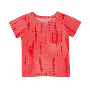 TORIO Basic T-Shirt Orange Tie Dye - Baju Atasan Anak Laki-laki - Kaos Anak Laki-laki 1-2 tahun