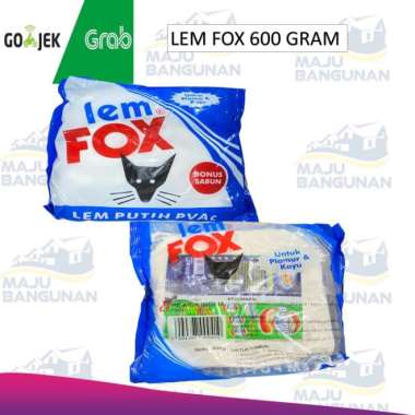 lem fox 600 gr / lem fox biru 600 gram / lem fox putih 600 gr Multicolor