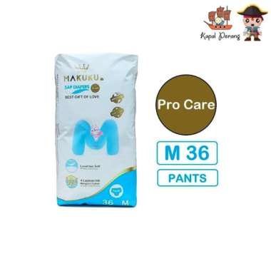 MAKUKU Air Diapers Premium Pro Care Pants M36