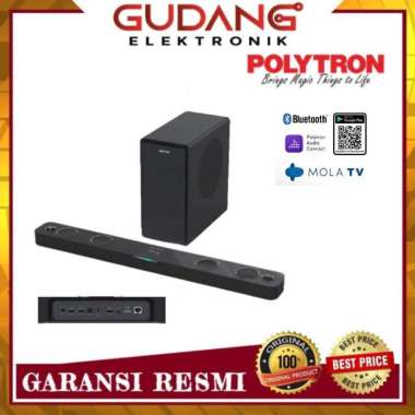 POLYTRON HOME THEATER PHT 250 Smart Speaker Soundbar Polytron PHT-250