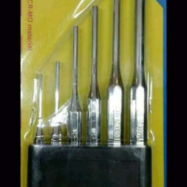 penitik set centre punch pin punch set 6pcs penanda lippro jepang Multicolor