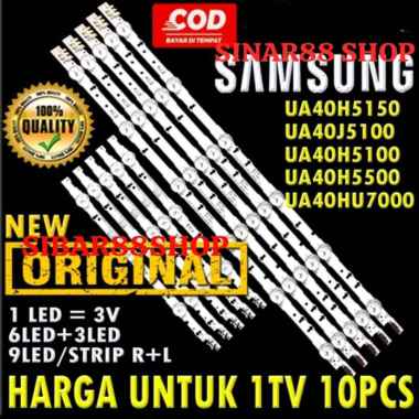 BACKLIGHT TV SAMSUNG 40 INC UA40H5150ARXX UA40H5150AR UA40J5100AK UA40J5100 UA40H5100AW UA40H5150