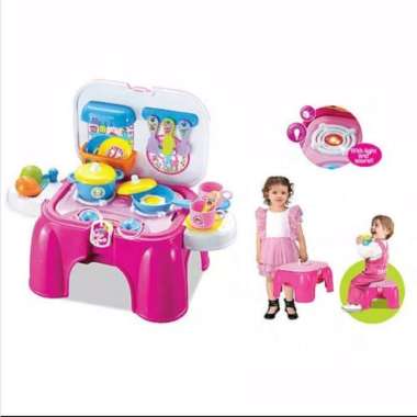 kitchen set kursi/mainan anak cewek Multicolor