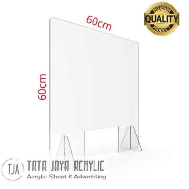 acrylic sekat meja kasir Multicolor