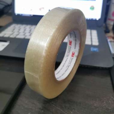 filament tape 3m / tartan / lakban serat 24mm x 55m Multicolor