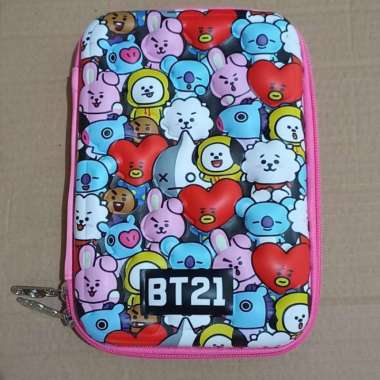 tempat pensil anak bts bt21/hardcash bts/tempat pensil anak perempuan Multicolor