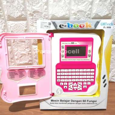 mainan edukasi anak tablet belajar ada game e-book 60 fungsi Multicolor