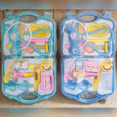 mainan dokter-dokteran model tas koper Multicolor