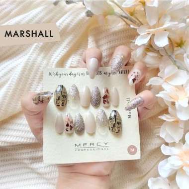 Elegant Artist Kuku Palsu Fake Nail / Nail Art 3D Mercy MARSHAL