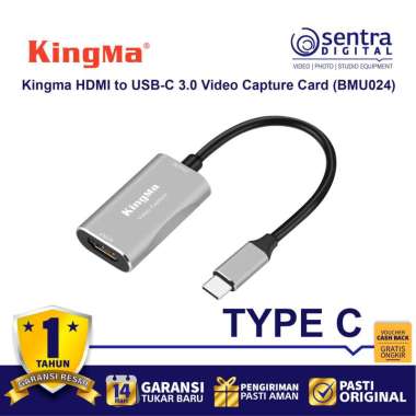 Kingma HDMI to USB Type C 3.0 Video Capture Card ( BMU024 )