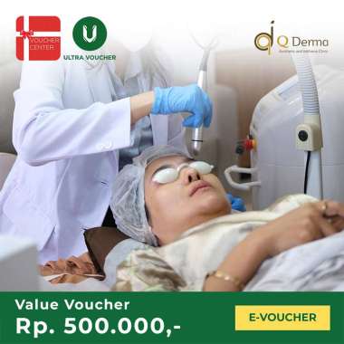 Voucher Digital Q Derma Rp. 500.000
