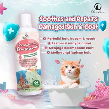 Olive Care Shampo Kucing Revitalizing CONDITIONER 60ml