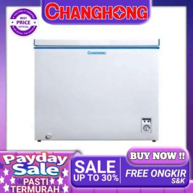 Chest Freezer Box Changhong Cbd-205 Cbd205 Low 120 Watt 200 Liter Multicolor
