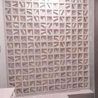 Roster/Box/Eton/Minimalis/Dinding/Modern/Sekat/Udara/Warna/Putih/Dekor