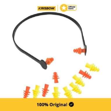 Krisbow Set Earplug 10 Pcs Dengan Extra Karet Srhp100Sl
