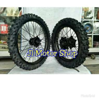 Paketan Velg Honda Crf 150 L Crf 150L Ring 16 19 18 21 Plus Ban Rossi Multicolor