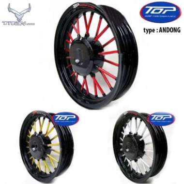 VELG RACING MOTOR VARIO/BEAT/SCOOPY/GENIO DLL RING 14 - TOP Multicolor