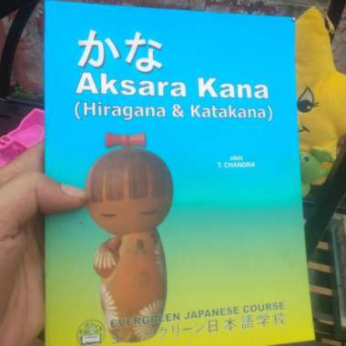 Buku Belajar Bahasa Jepang Menulis Aksara Kana Hiragana Dan Katakana