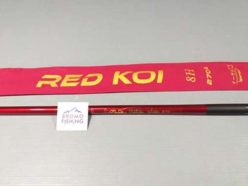 Joran Tegek Iguruai Red Koi 270 / 2.7 Meter Pole Carbon Multicolor