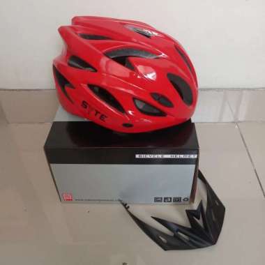 HELM SEPEDA PACIFIC SP PLUS RED SIGNAL SAFETY LIGHT Syte merah