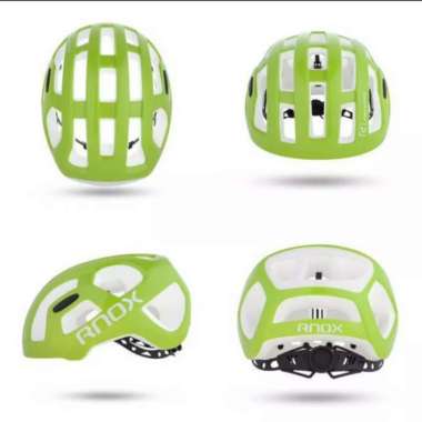 Helm Sepeda Rnox Raceday Hijau