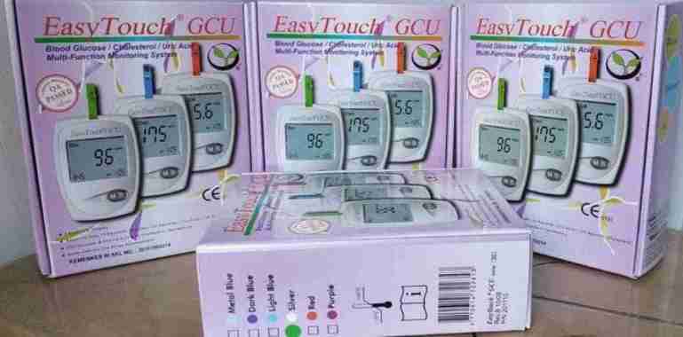Terlaris Easy Touch Gcu Kit Easytouch Alat Tes Cek Gula Darah