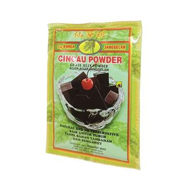Cap Bunga Janggelan - Cincau Powder - 33 gr
