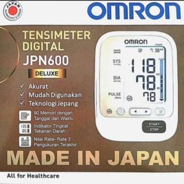 Tensimeter Digital Omron Jpn 600/ Alat Tensi Darah Omron Original