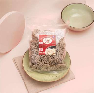 Kerupuk Bawang Kera Mas 400g ( Terasi Udang ) Bebas Gluten Pengawet Pemutih MSG