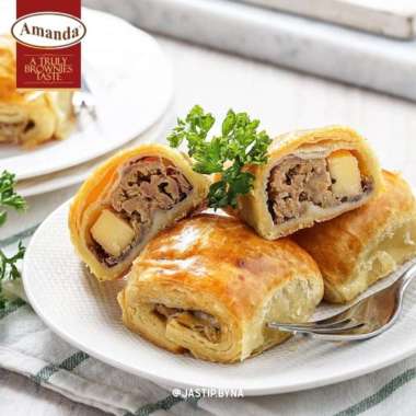 BOLEN PISANG AMANDA | BROWNIES AMANDA BANDUNG KEJU
