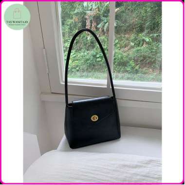 Tas Bahu Kulit Wanita Tas Cewek Shoulder Bag GC 8670 Original Import Black