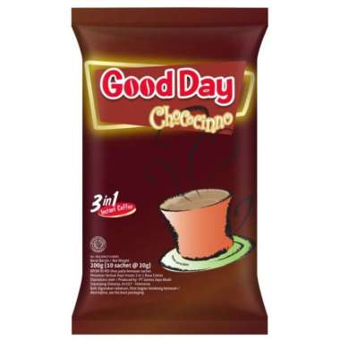 Promo Harga Good Day Cappuccino per 5 sachet 25 gr - Blibli